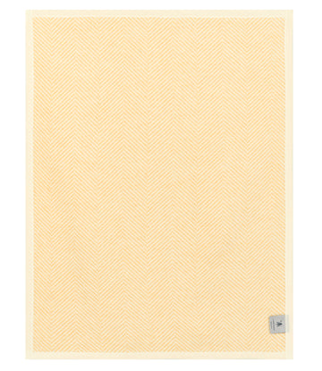 Harborview Herringbone Butter Yellow Mini Blanket7