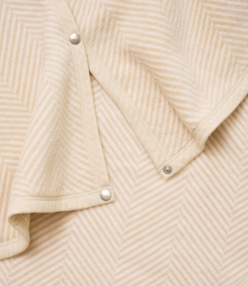 Harborview Herringbone Cream Christmas Tree Skirt4