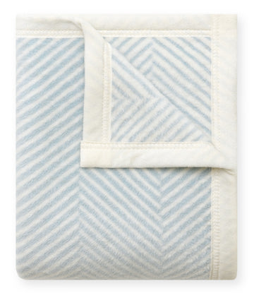 Harborview Herringbone Sky Mini Blanket3