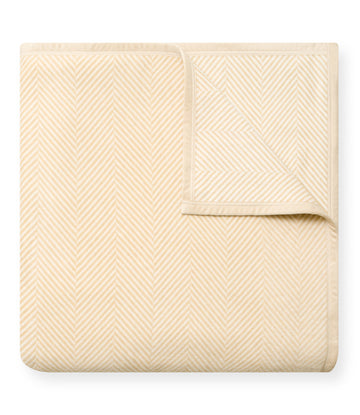 Harborview Herringbone Cream Blanket1
