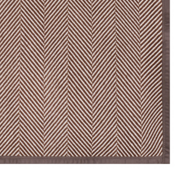 Harborview Herringbone Chocolate Midi Blanket