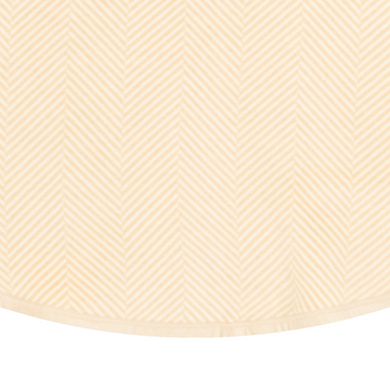 Harborview Herringbone Cream Christmas Tree Skirt