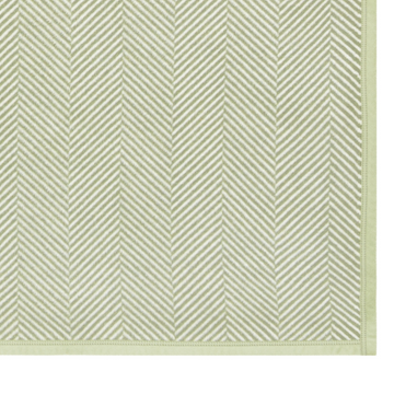 Harborview Herringbone Garden Green Blanket