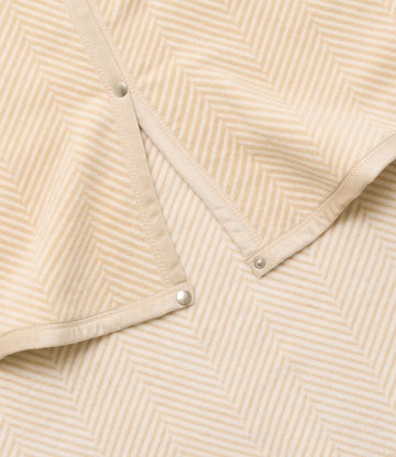 Harborview Herringbone Cream Christmas Tree Skirt3