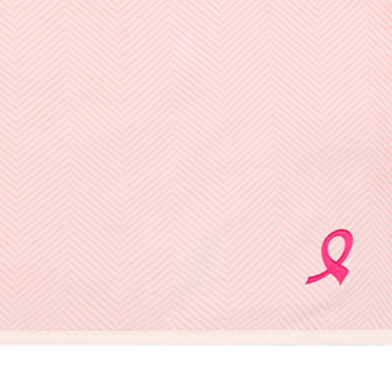 Harborview Herringbone Pink Ribbon Edition