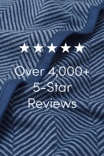 Harborview Herringbone Navy Blanket3