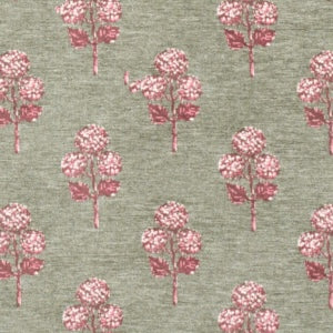 Hydrangea Blockprint Blanket