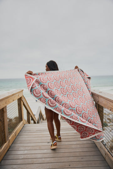Painted Shells Blanket3