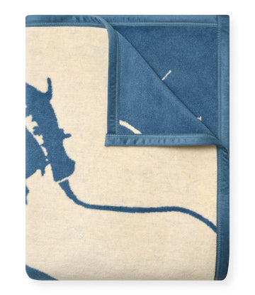 Lake Travis Map Blanket4