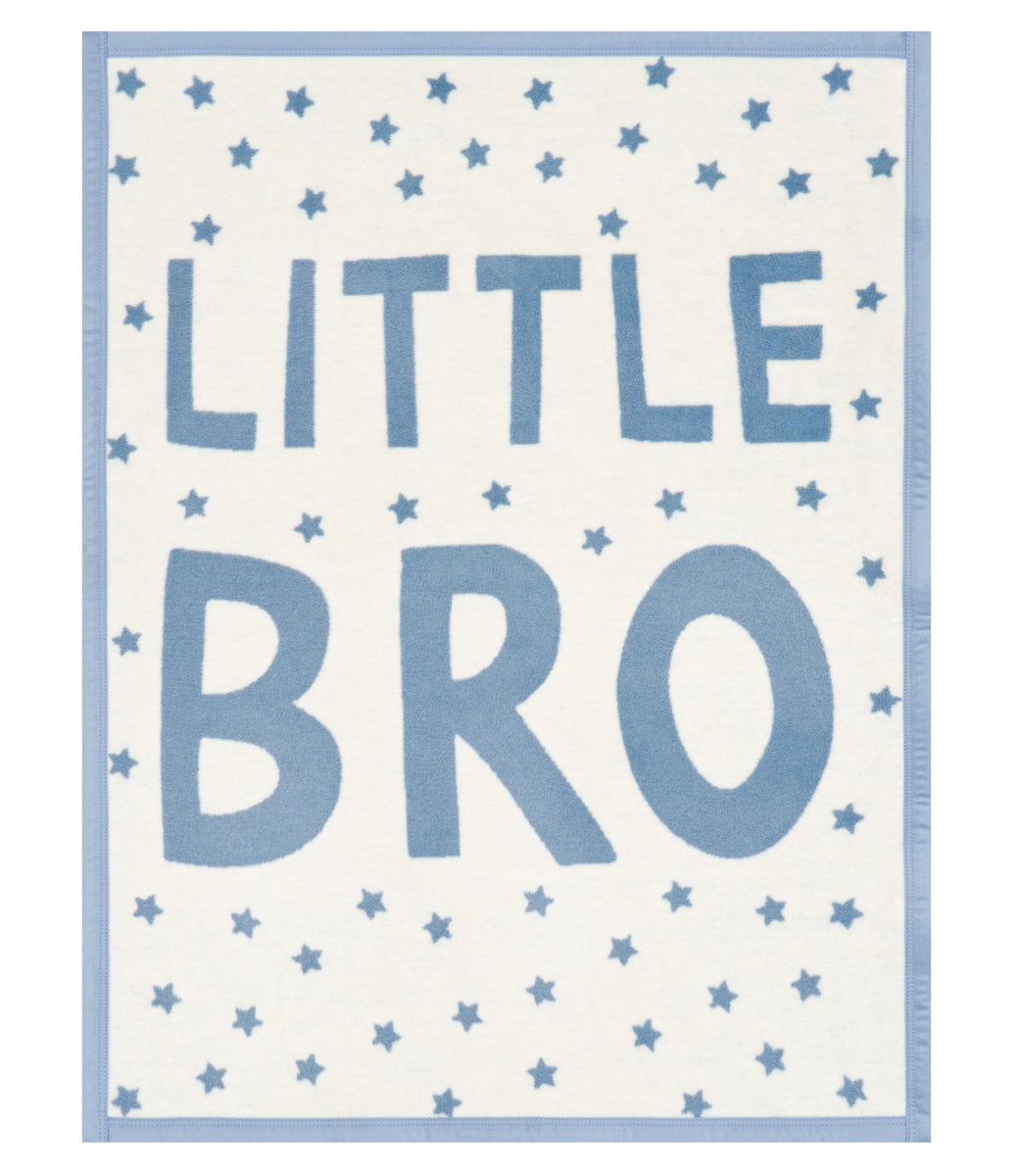 Mini Bro Little Bro Mini Baby Blanket | ChappyWrap