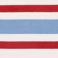 Madaket Stripe Red Blanket