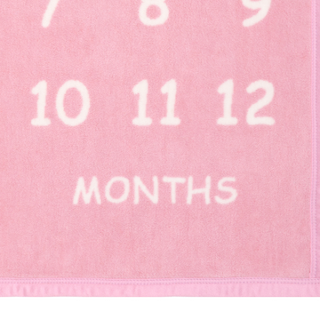 Milestone Mini Blush Blanket