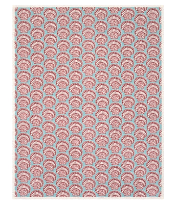 Painted Shells Blanket