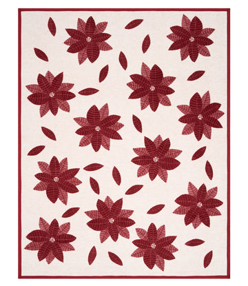 Poinsettias Blanket4