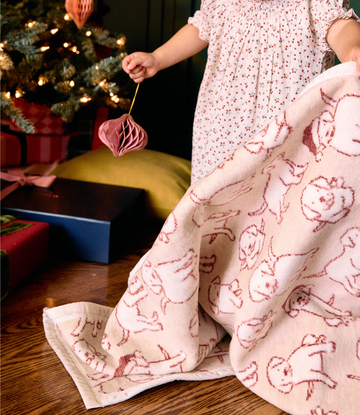 Santa Puppies Mini Blanket5