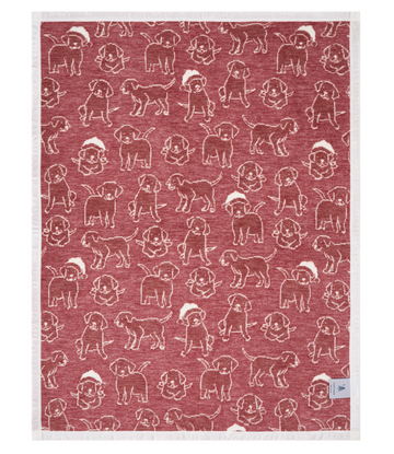 Santa Puppies Mini Blanket7
