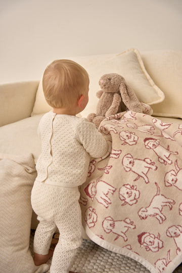 Santa Puppies Mini Blanket8