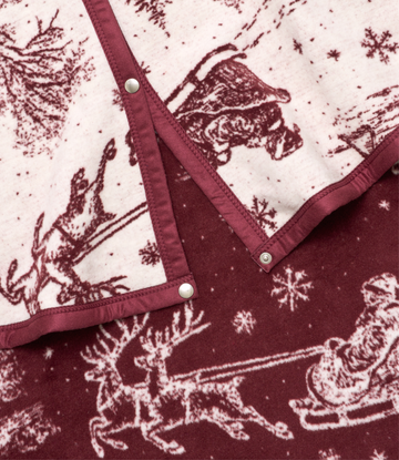 Santa Toile Tree Skirt4