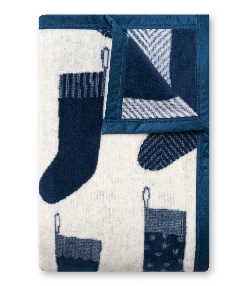 Santa's Stockings Midi Blanket