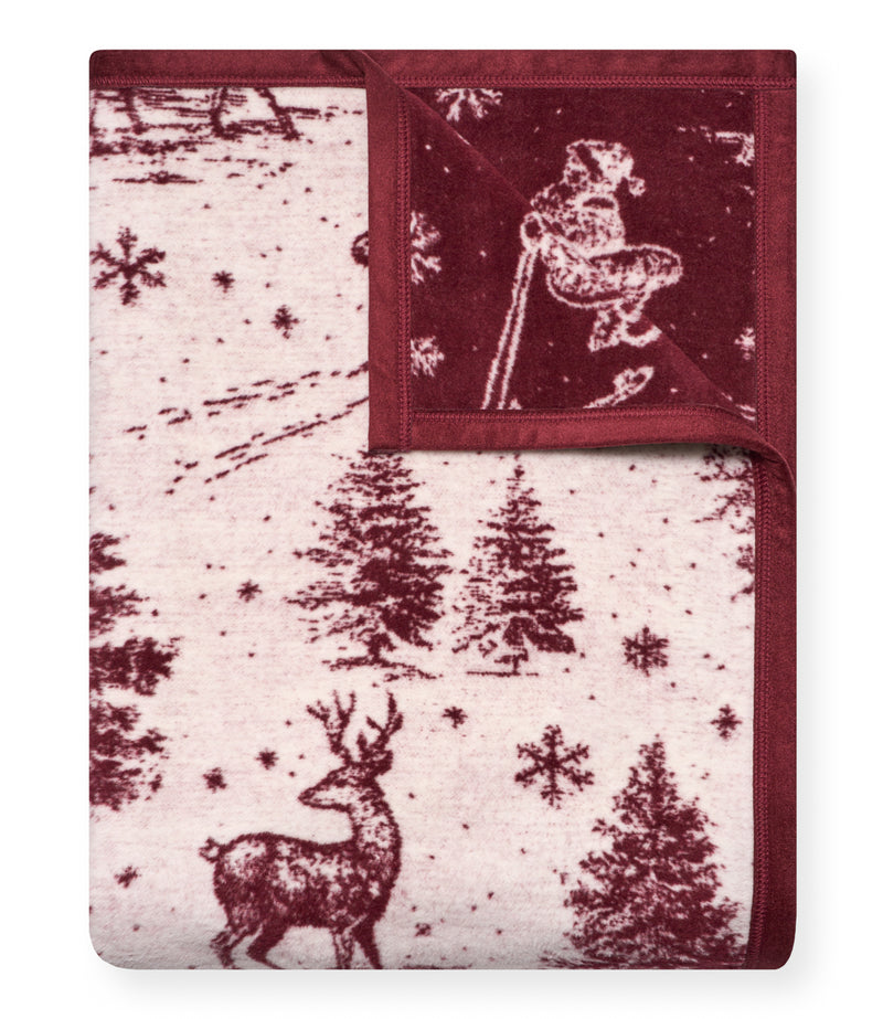 Santa Toile Blanket