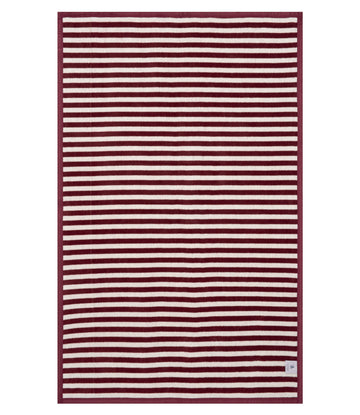 Sideline Stripe Maroon Midi Blanket8