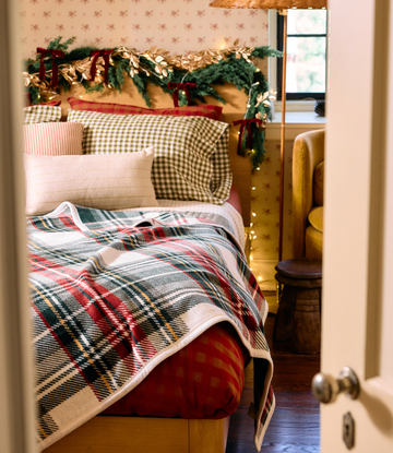 Stewart Plaid Blanket2