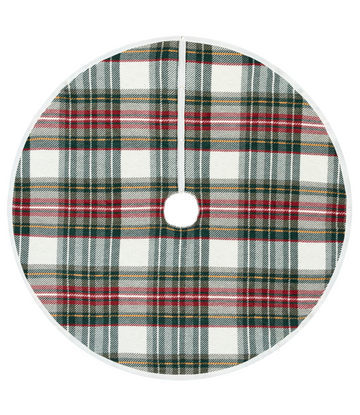 Stewart Plaid Christmas Tree Skirt5