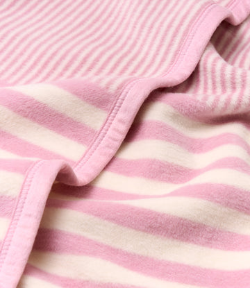 Sweet Pea Stripe Blush Mini Blanket4