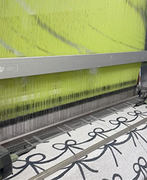 Next comes the weave.