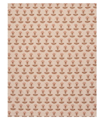 Thistle Blockprint Lightweight Blanket3