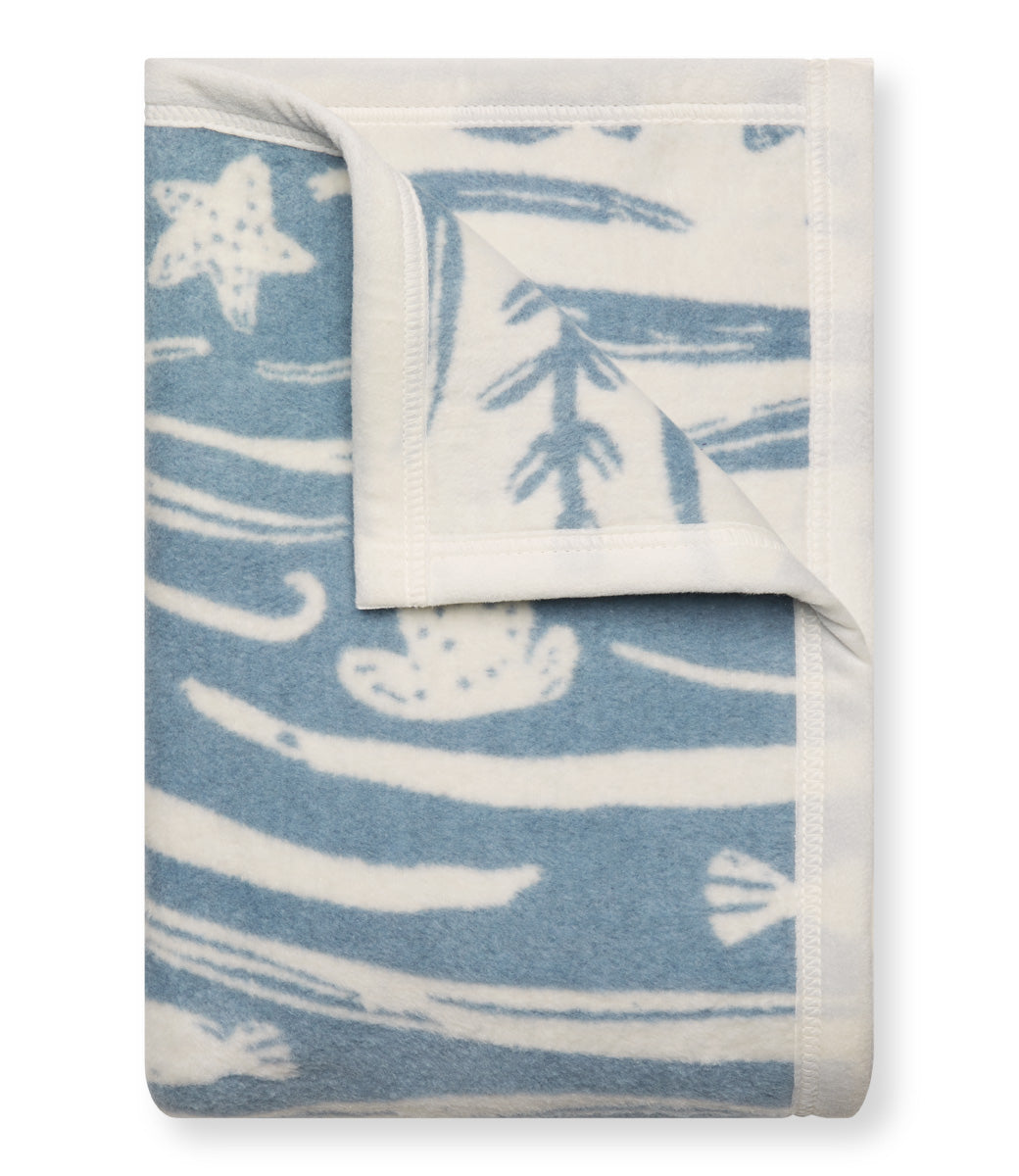 Harborview Herringbone Cream Blanket