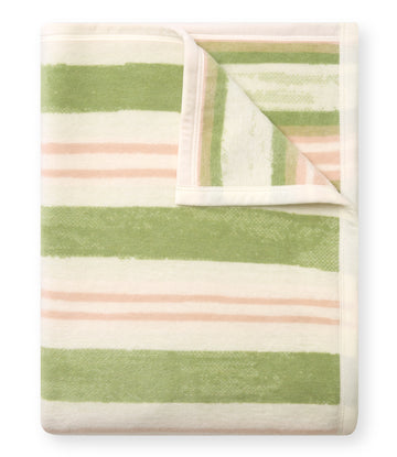 Watercolor Stripe Blanket