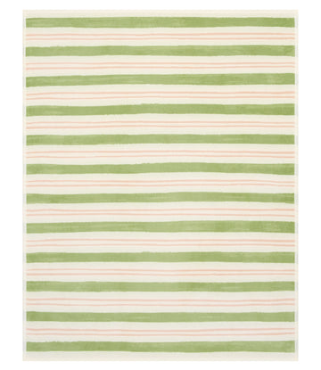 Watercolor Stripe Blanket