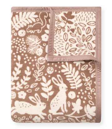 Whimsical Woods Sepia Blanket