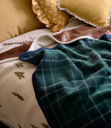 Woodland Plaid Blanket3