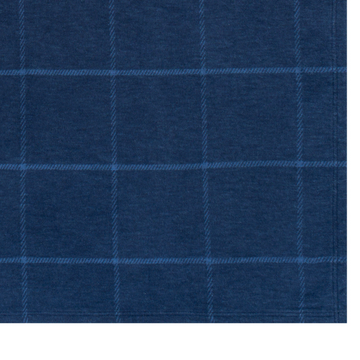 Windowpane Navy Lightweight Blanket