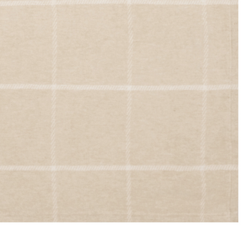 Windowpane Wheat Lightweight Blanket