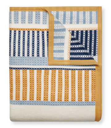 Harbor Stripe Yellow Bath Mat