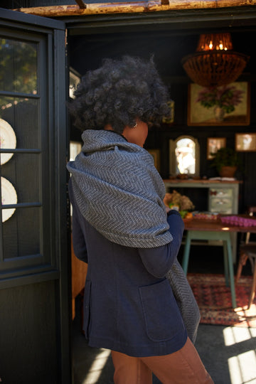 Bayside Herringbone Shawl7